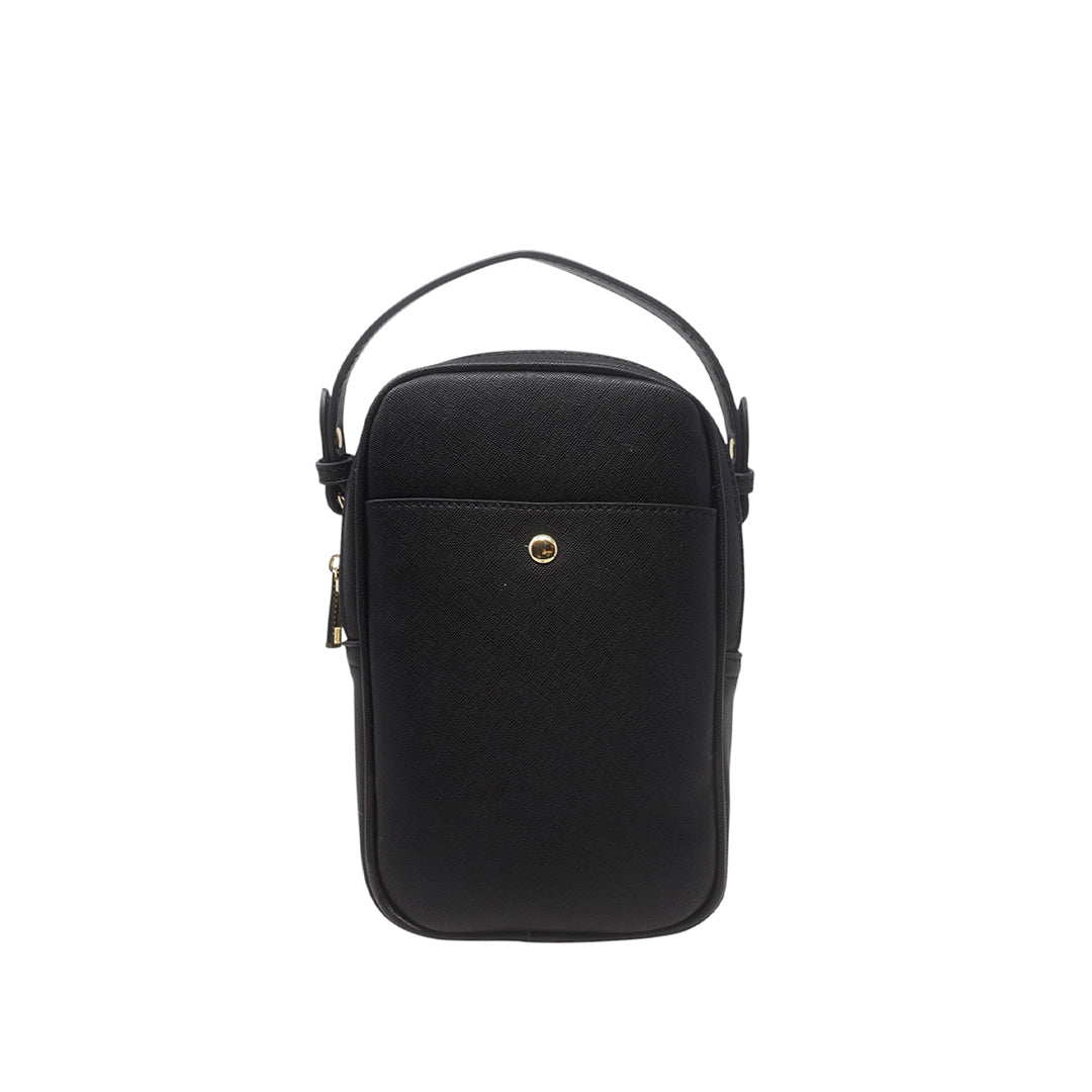Cartera crossbody Cherry para mujer color negro