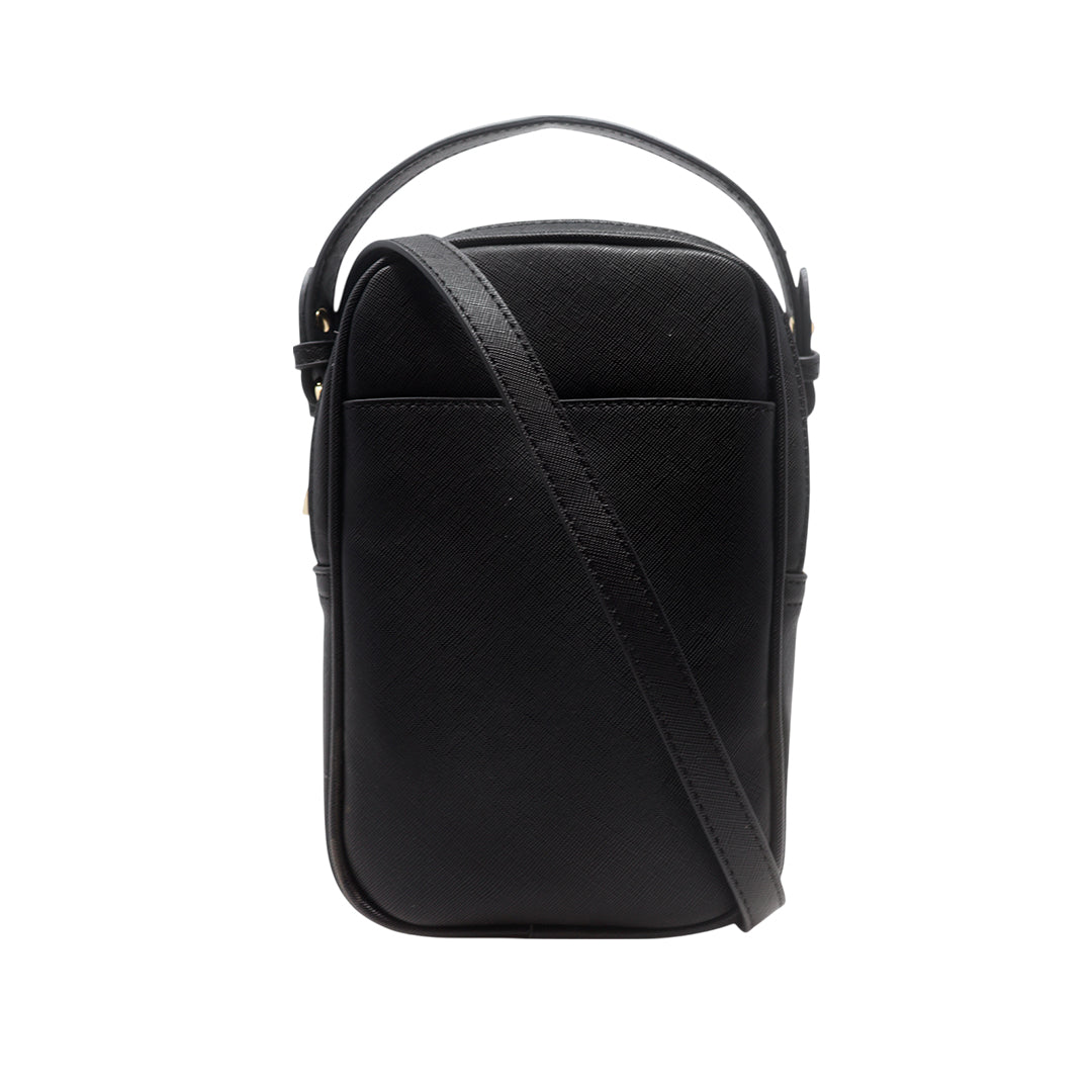 Cartera crossbody Cherry para mujer color negro