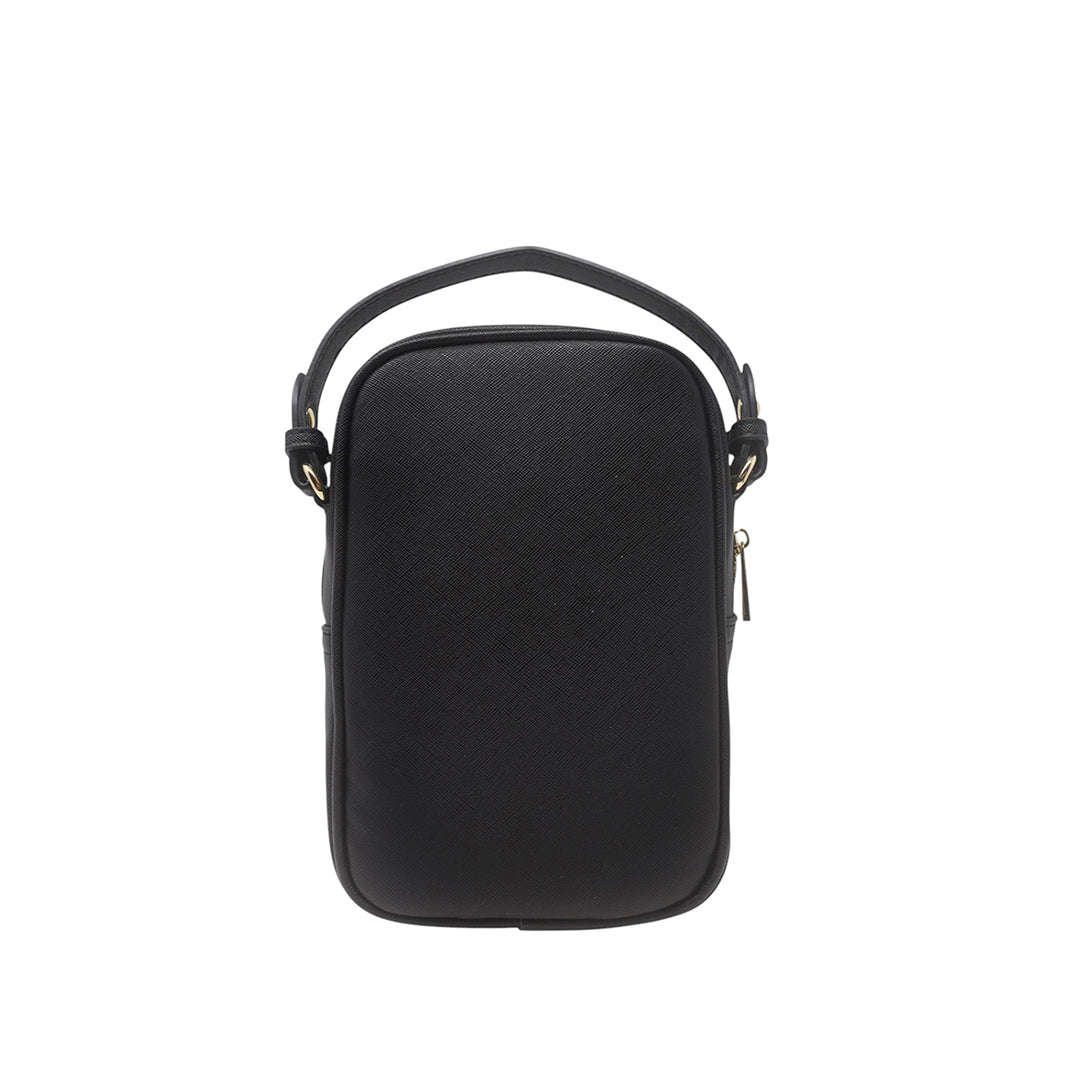 Cartera crossbody Cherry para mujer color negro