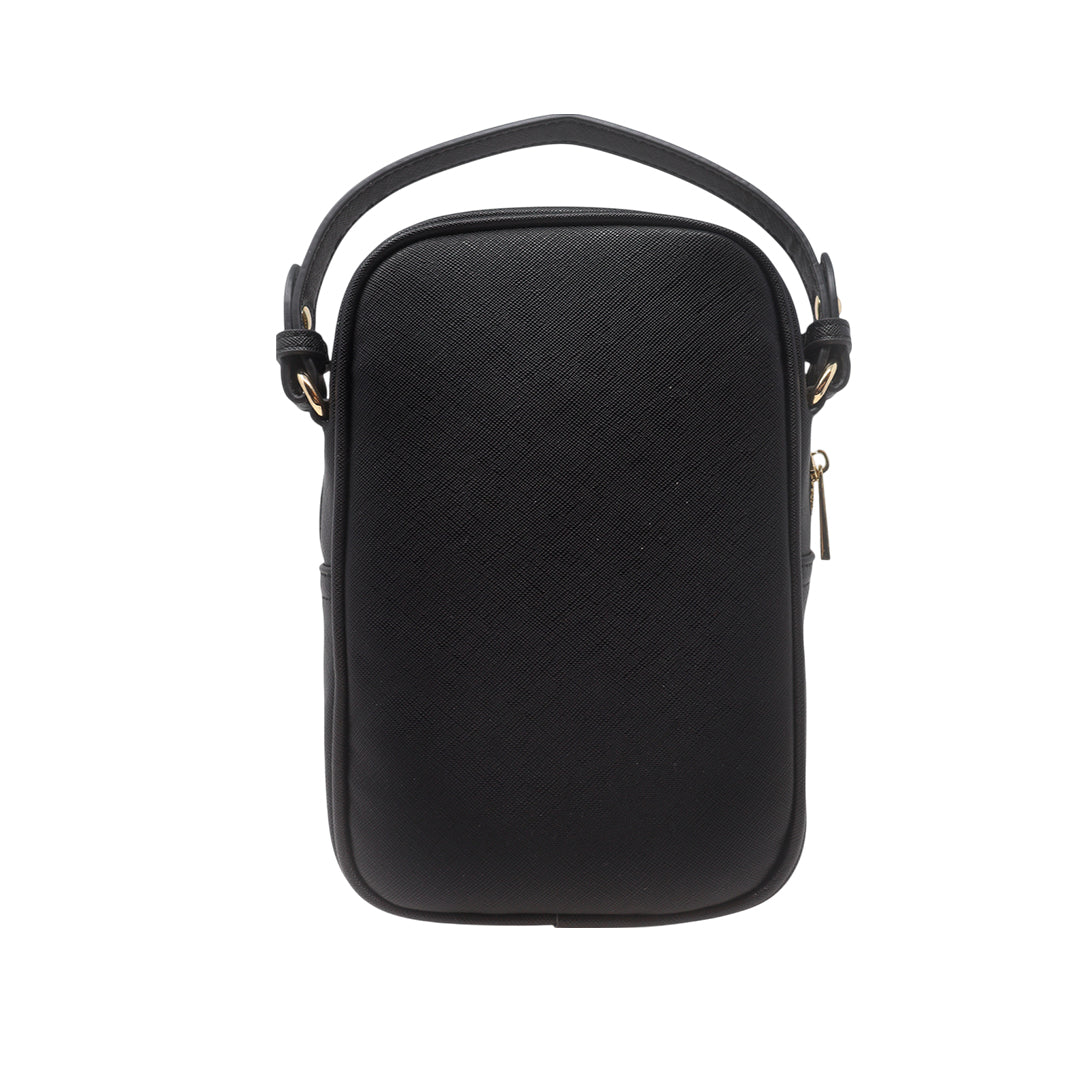 Cartera crossbody Cherry para mujer color negro