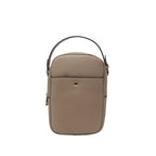 Cartera crossbody Cherry para mujer color taupe