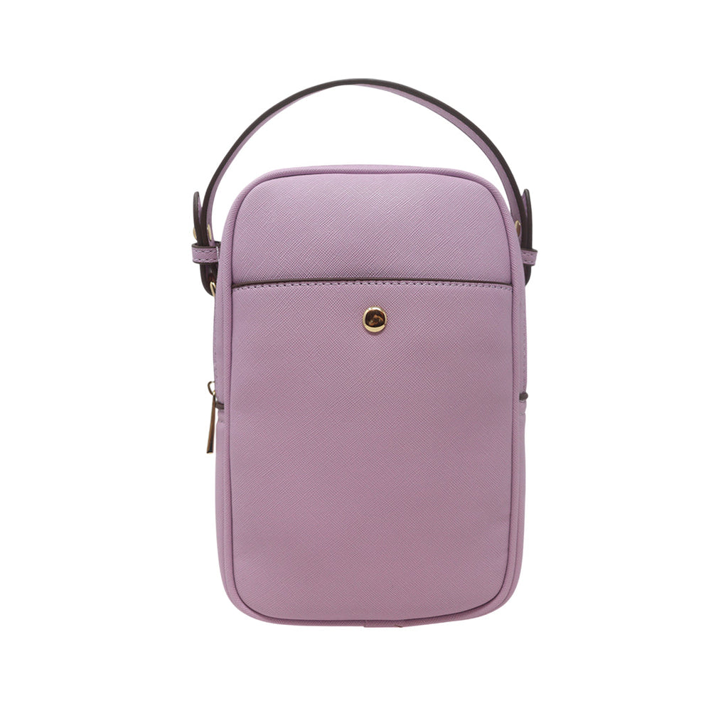 Cartera crossbody Cherry para mujer color morado