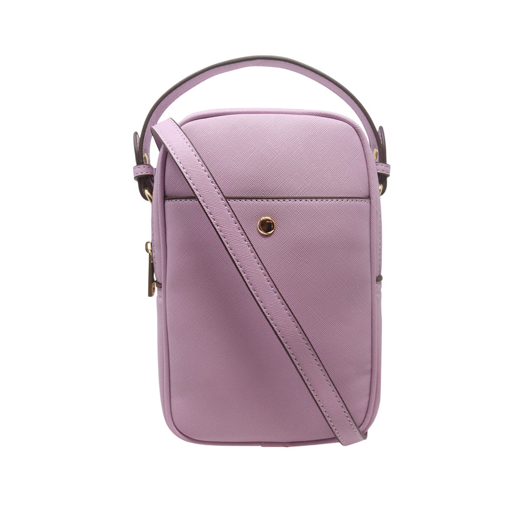 Cartera crossbody Cherry para mujer color morado