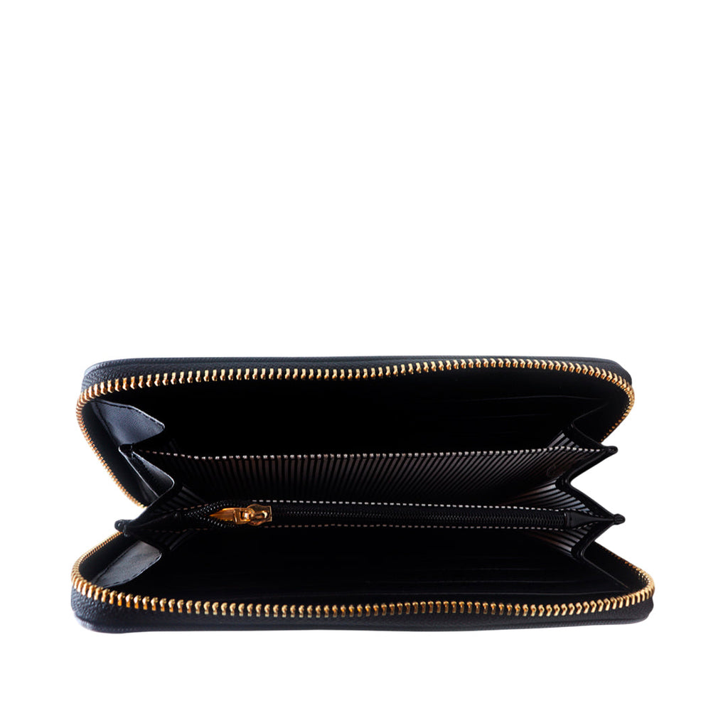 Billetera Alexa para mujer color negro