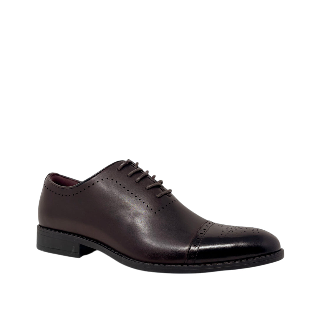 Oxfords Brogge para hombre color chocolate