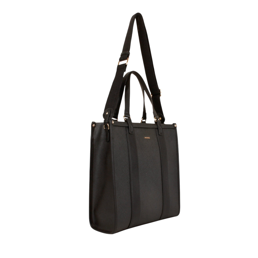 Cartera tote Addison para mujer color negro