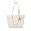 Cartera tote Bobbie para mujer color blanco