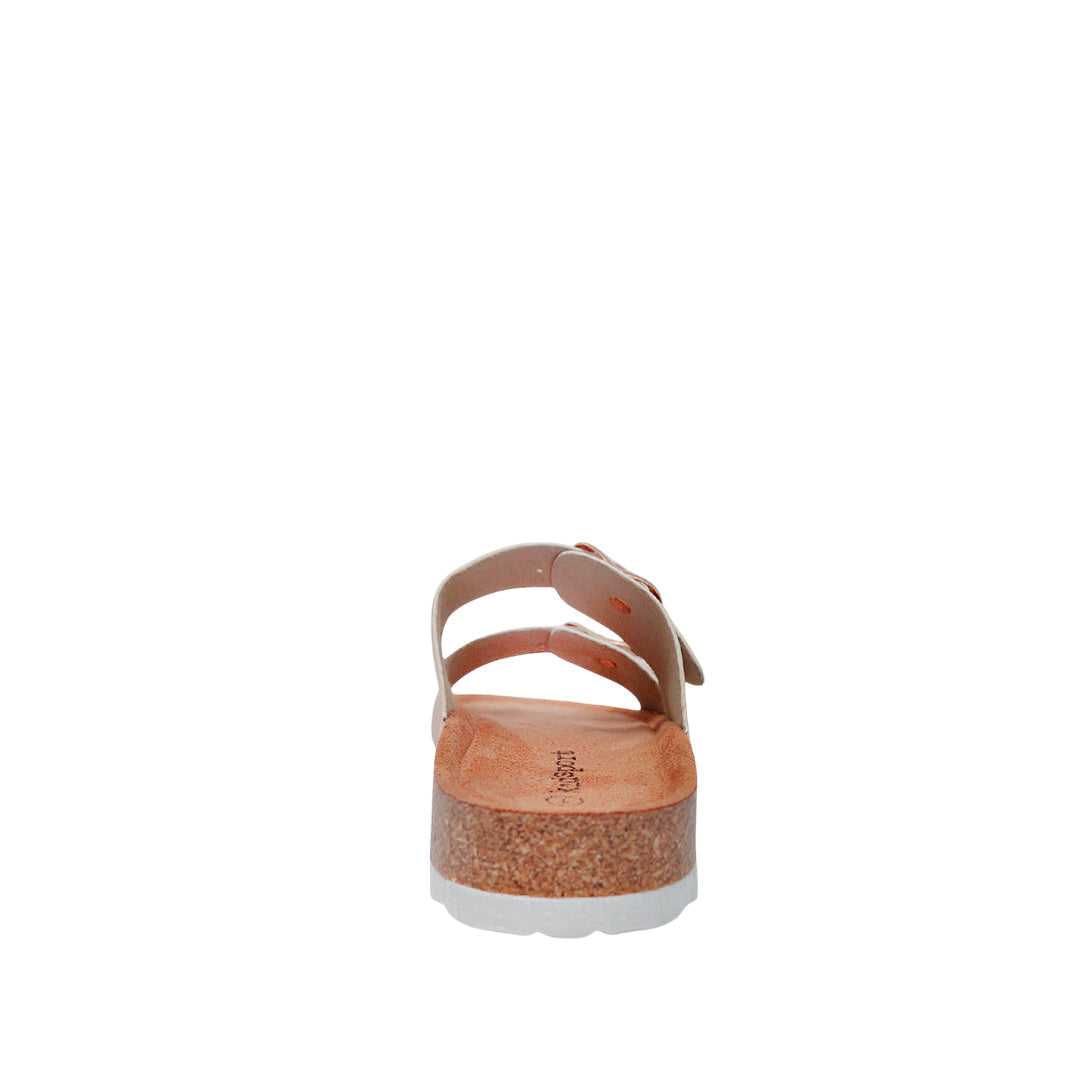 Sandalias flats Beatriz para niña color dorado