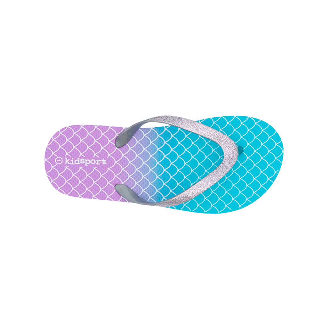 Sandalias flats Carla para niña color morado