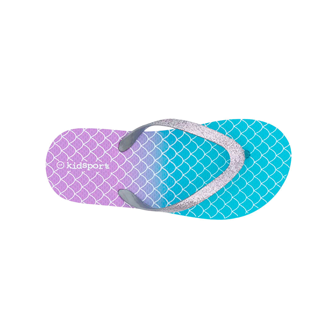 Sandalias flats Carla para niña color morado