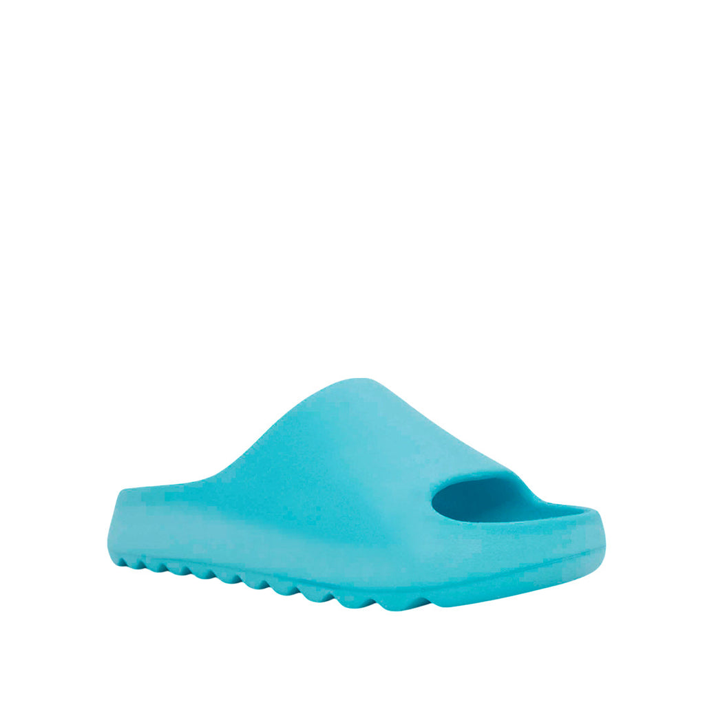Sandalias flats Elsa para niña color celeste