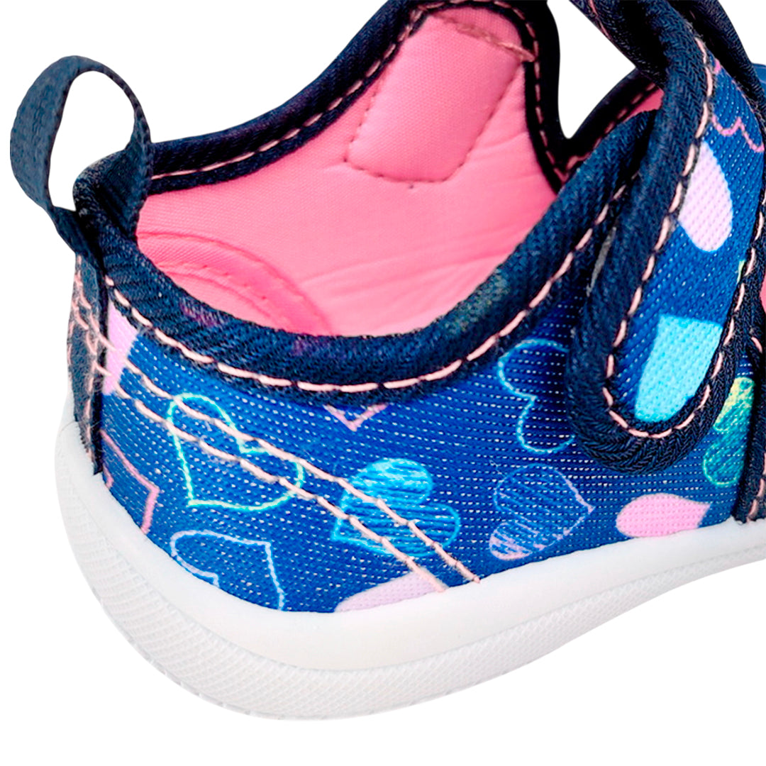 Canvas Camila para niña color rosado