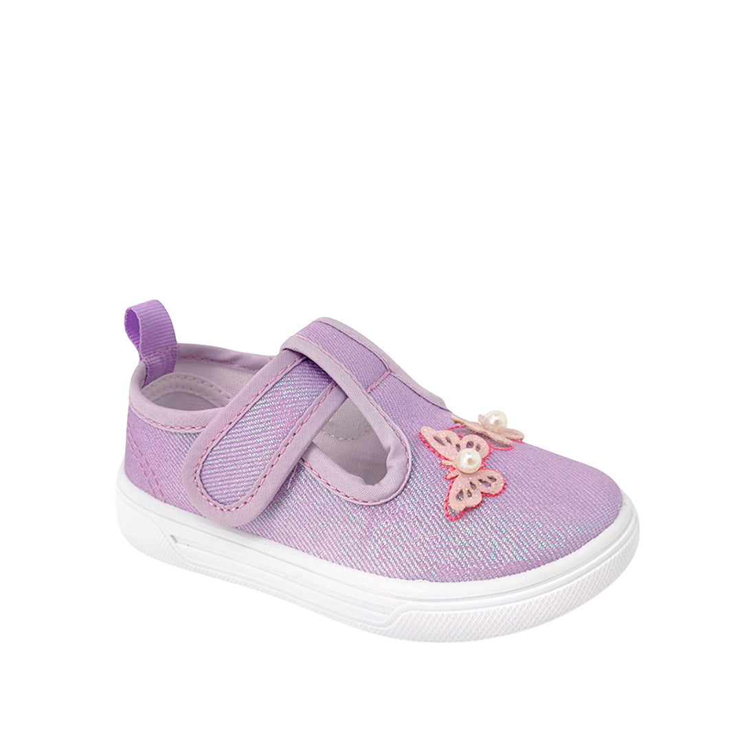 Canvas Mausy para niña color morado