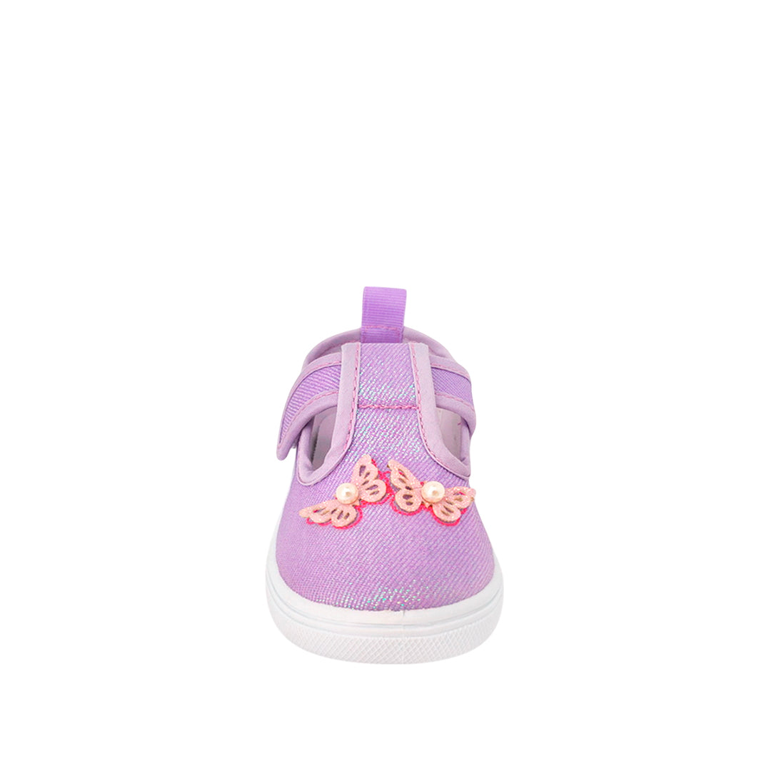 Canvas Mausy para niña color morado