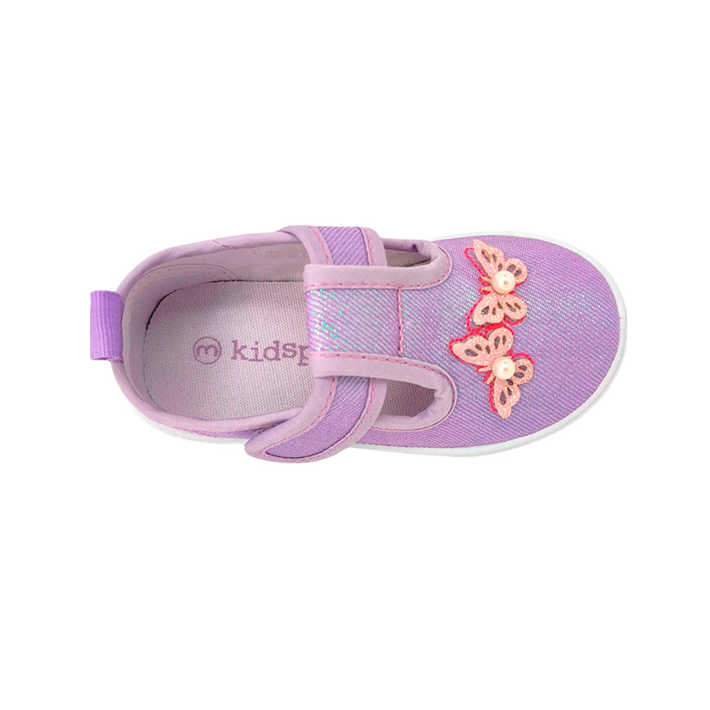 Canvas Mausy para niña color morado