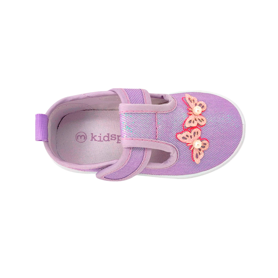 Canvas Mausy para niña color morado
