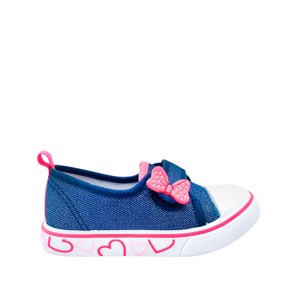 Canvas Mimi para niña color azul