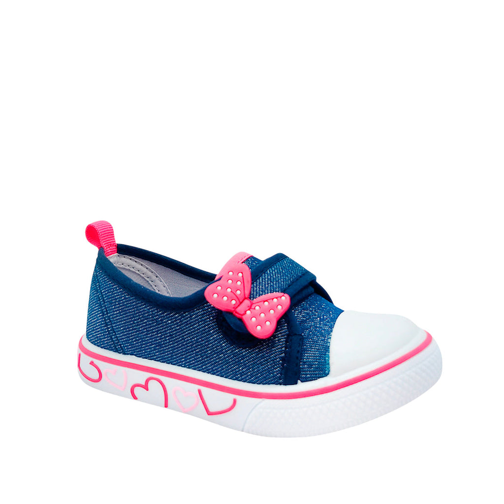 Canvas Mimi para niña color azul