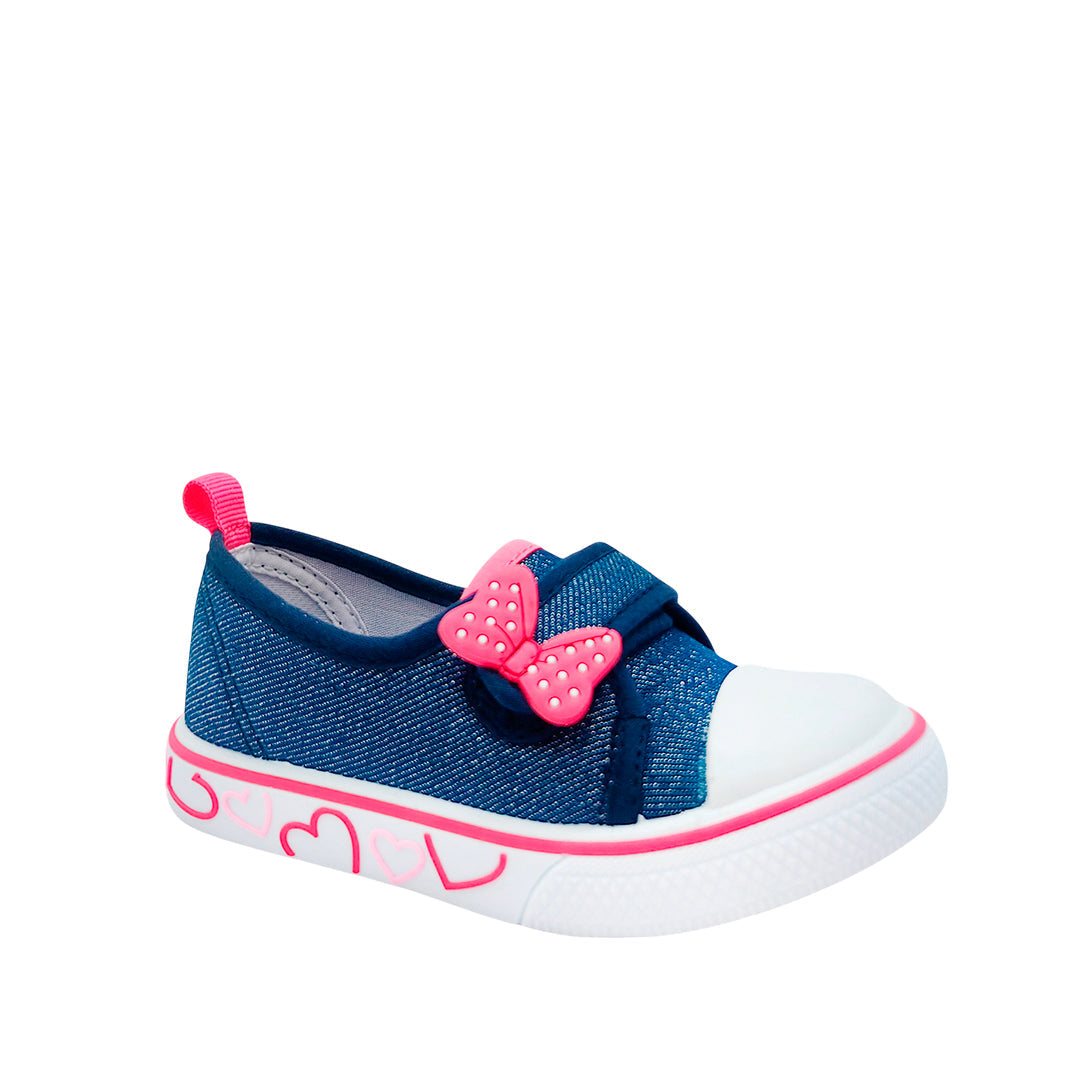 Canvas Mimi para niña color azul