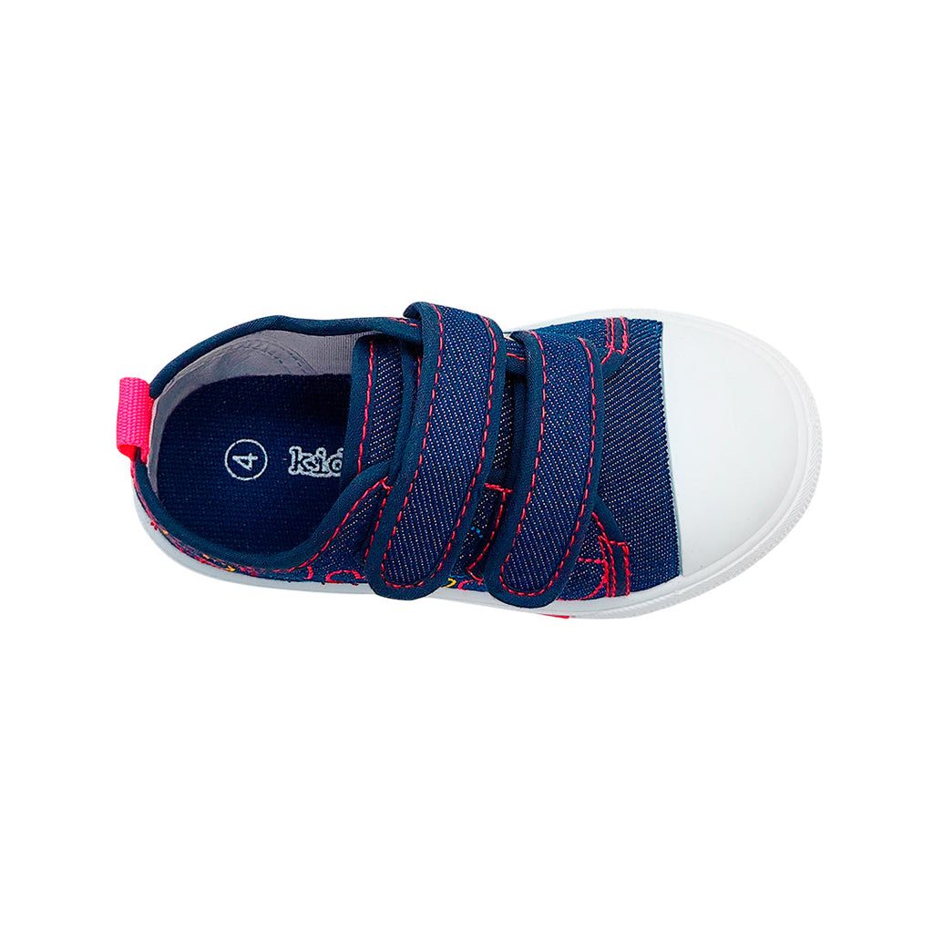 Canvas Miranda para niña color denim