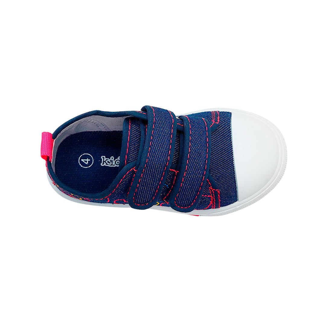 Canvas Miranda para niña color denim
