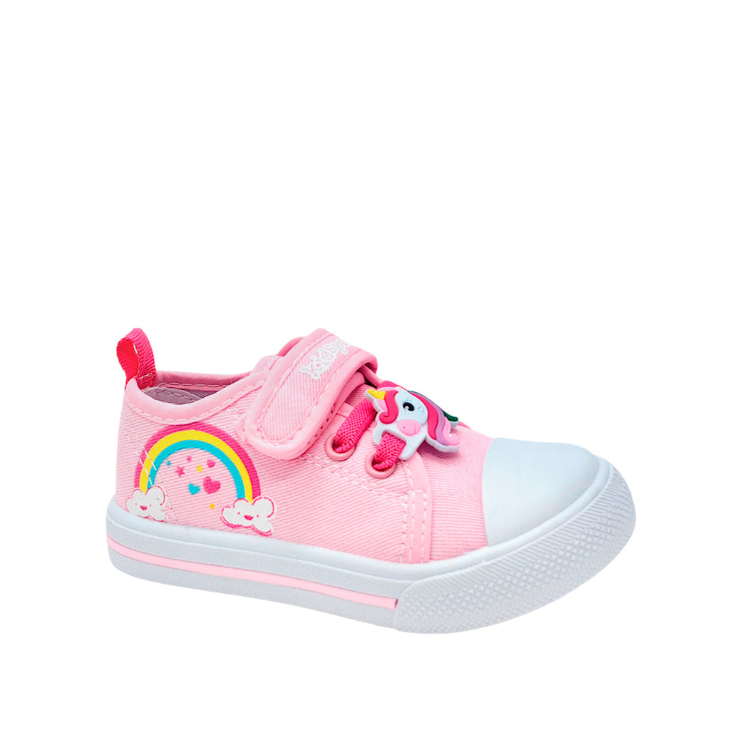 Canvas Pony para niña color rosado