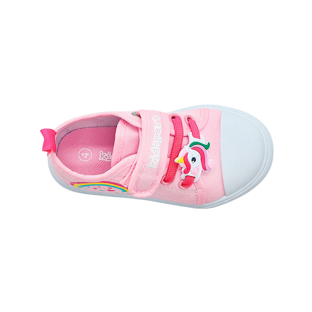 Canvas Pony para niña color rosado