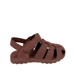 Sandalias slingback Jorge para niño color café