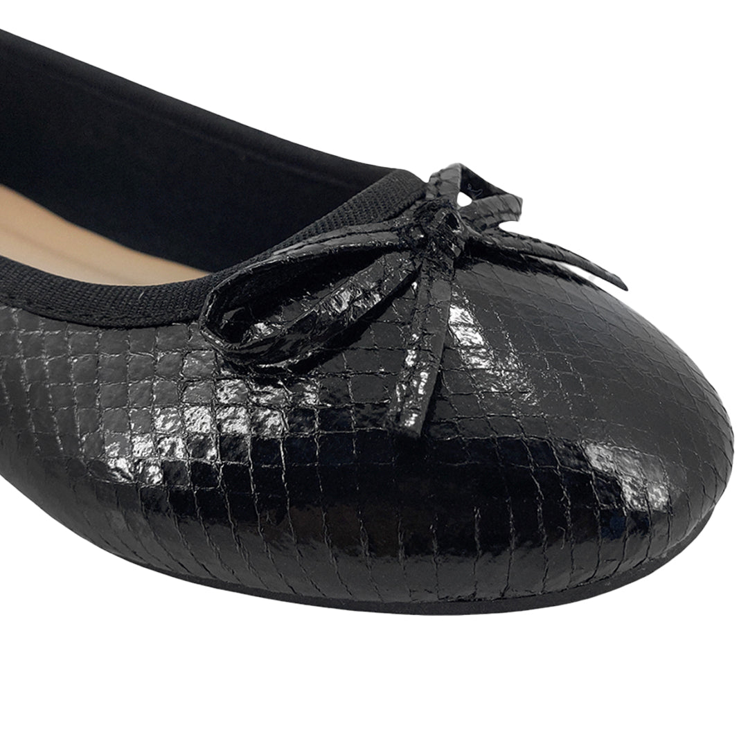 Ballerinas Paola para niña color negro