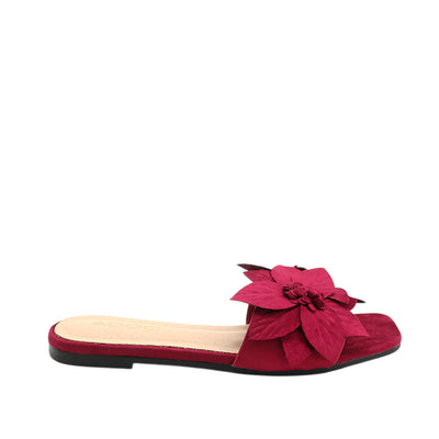 Sandalias slip on Fiorella para mujer color fucsia