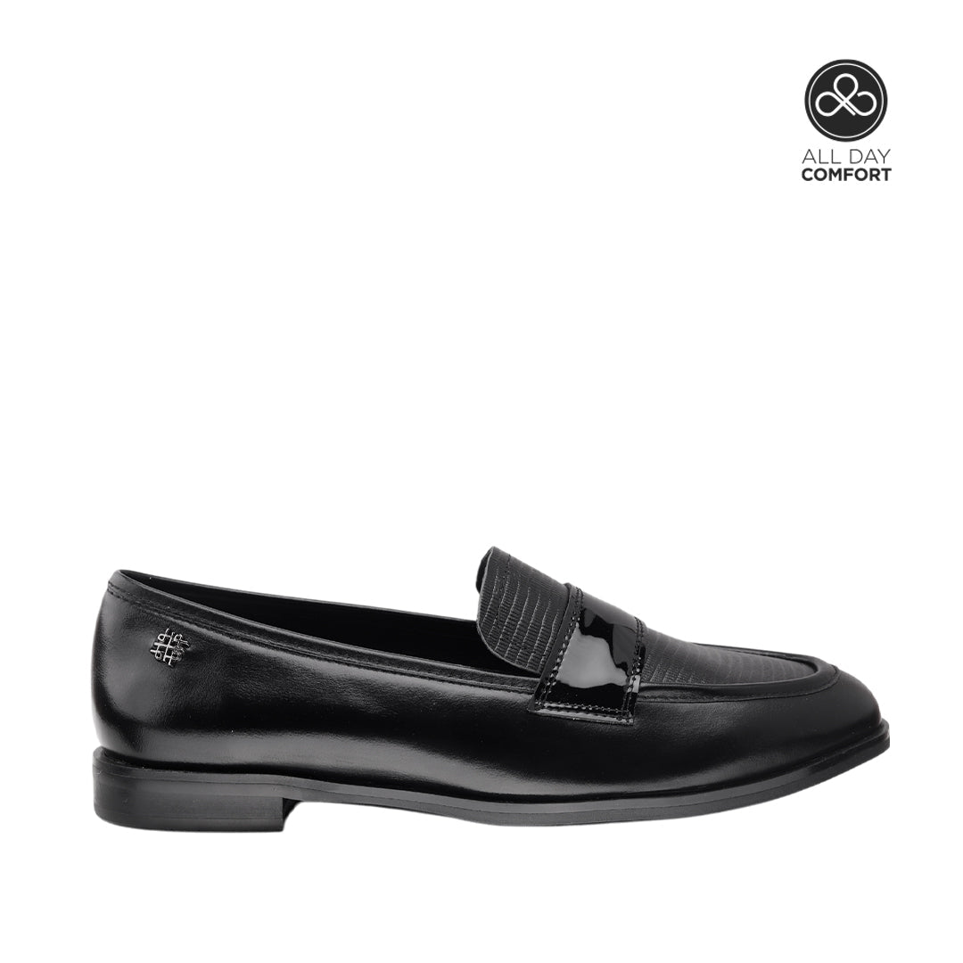 Mocasines Catalina para mujer color negro