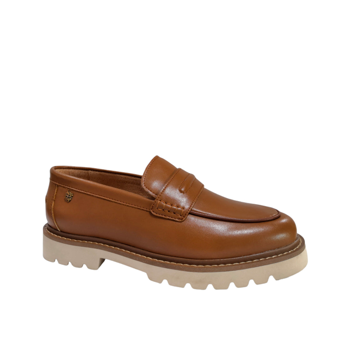 Mocasines Agnnes para mujer color tan