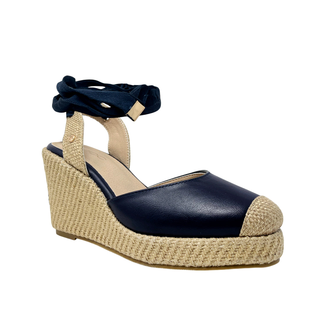 Alpargatas Bina para mujer color marino