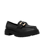 Mocasines Blanca para mujer color negro