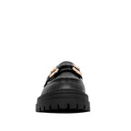 Mocasines Blanca para mujer color negro