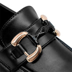 Mocasines Blanca para mujer color negro