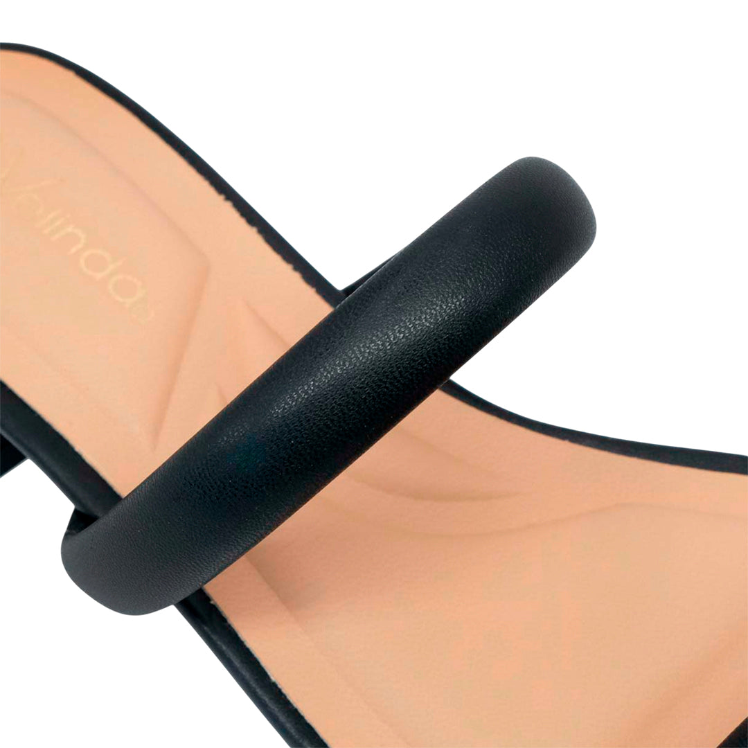 Sandalias Brie para mujer color negro