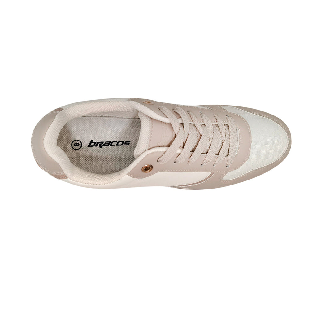 Tennis Sarina para mujer color beige