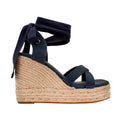 Sandalias de plataforma Lynet para mujer color navy