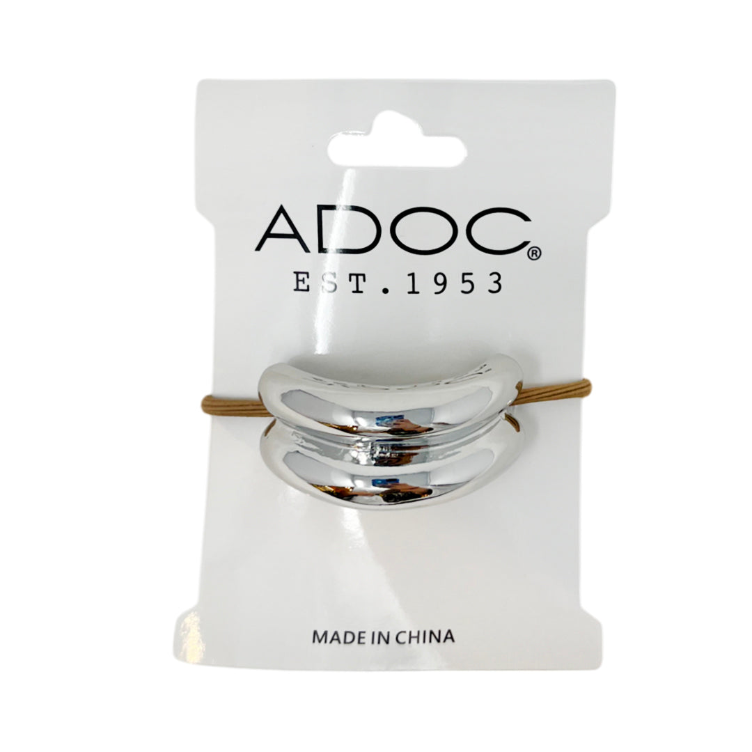 Cola Metal color plateado