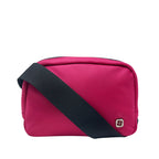 Cartera crossbody Tefi para mujer color fucsia