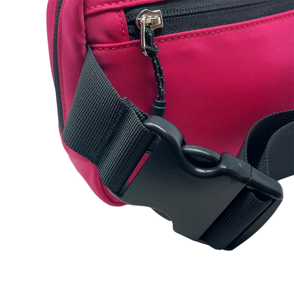 Cartera crossbody Tefi para mujer color fucsia