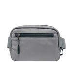 Cartera crossbody Tefi para mujer color gris