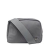 Cartera crossbody Tefi para mujer color gris