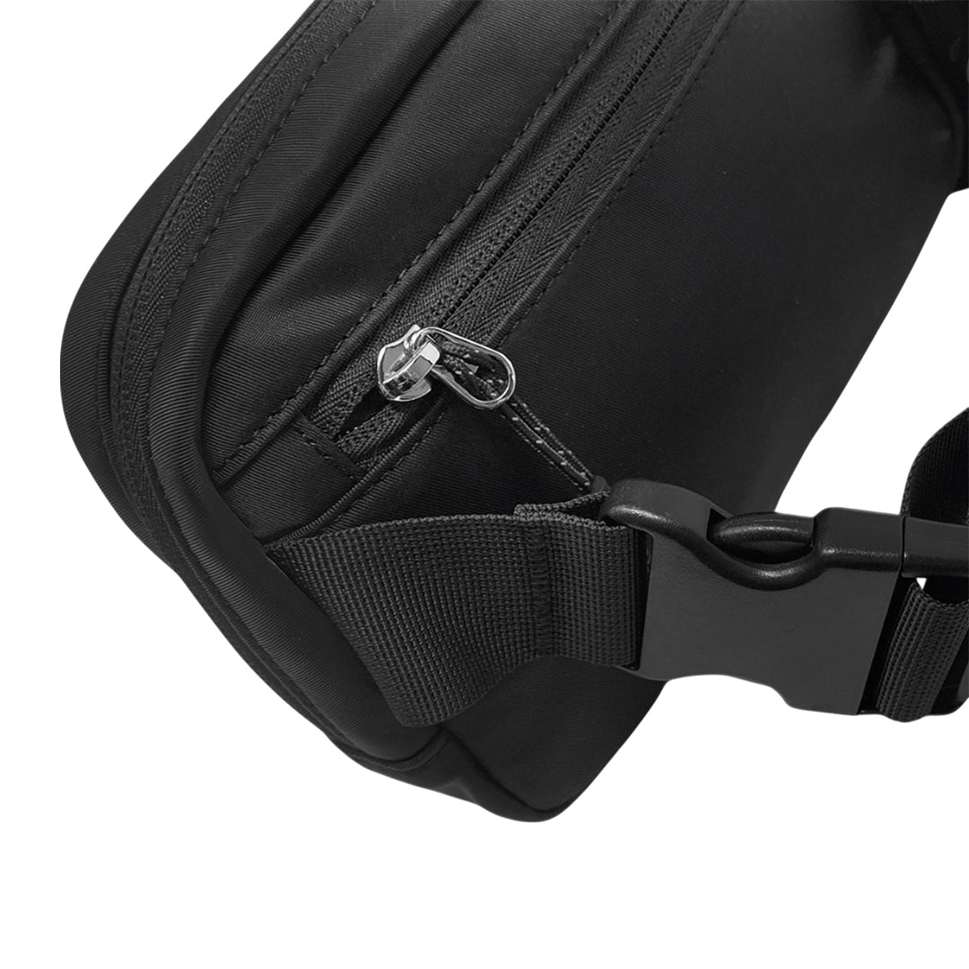 Cartera crossbody Tefi para mujer color negro