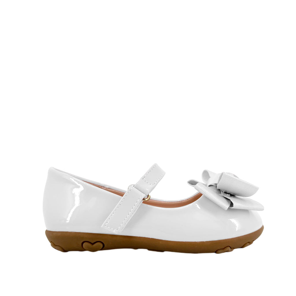 Ballerinas Claris para infante color blanco