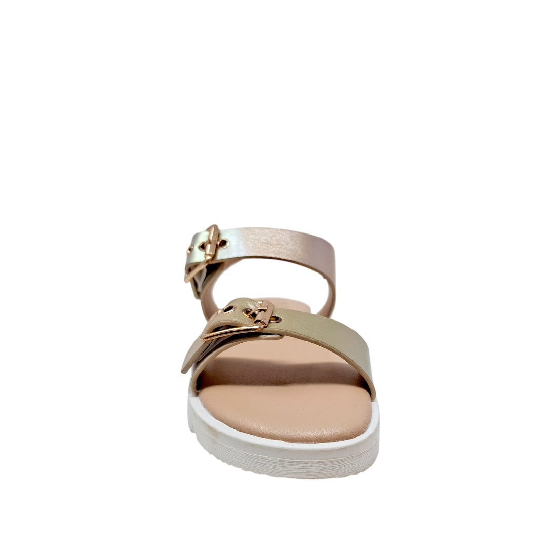 Sandalias Dol para niña color dorado