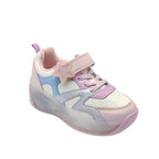 Sneakers con rodos Britt para niña color plateado