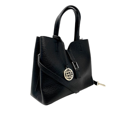 Cartera satchel Ember para mujer color negro