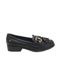Mocasines Francesca para mujer color negro